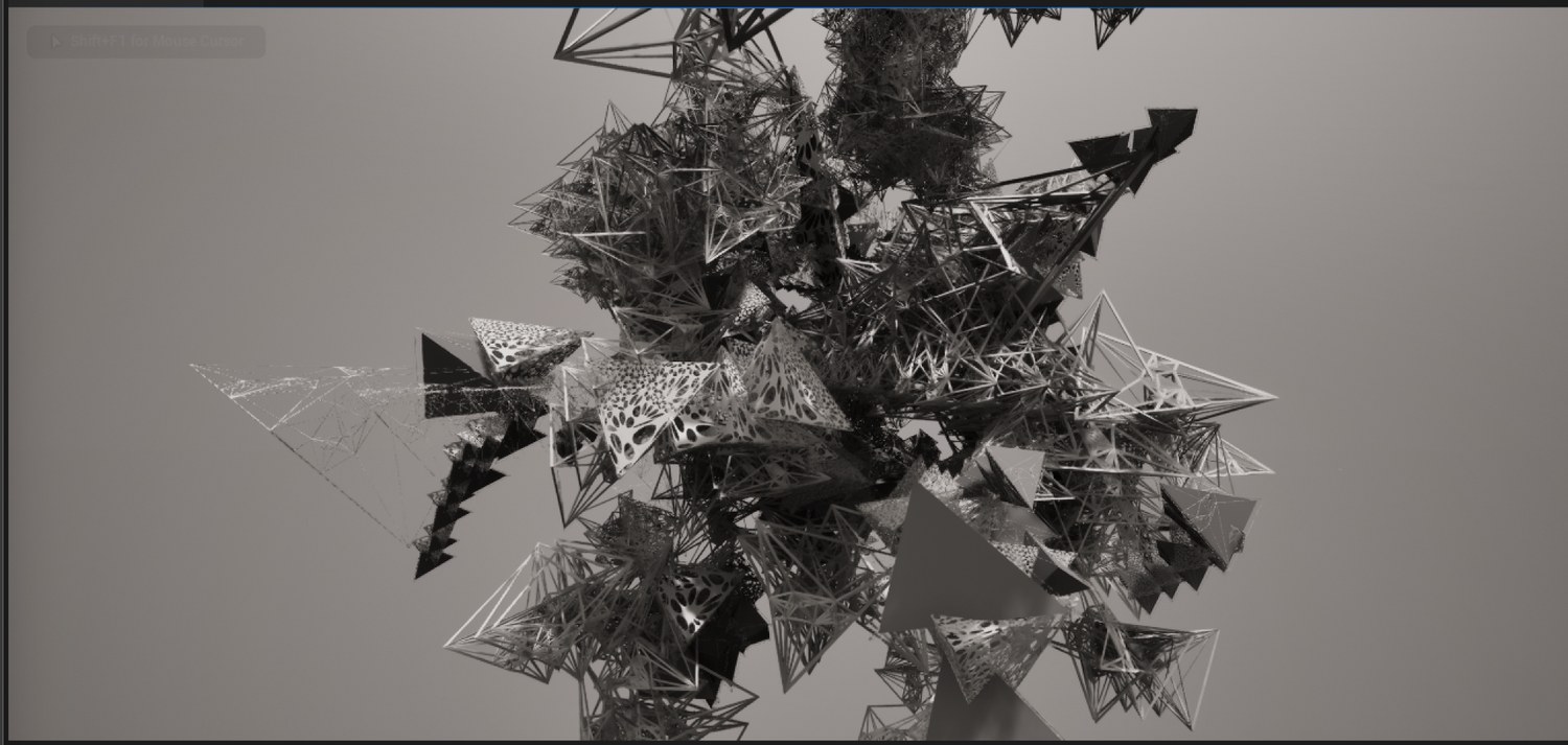 Triangle Structure Spatial Field, selected real-time view 11