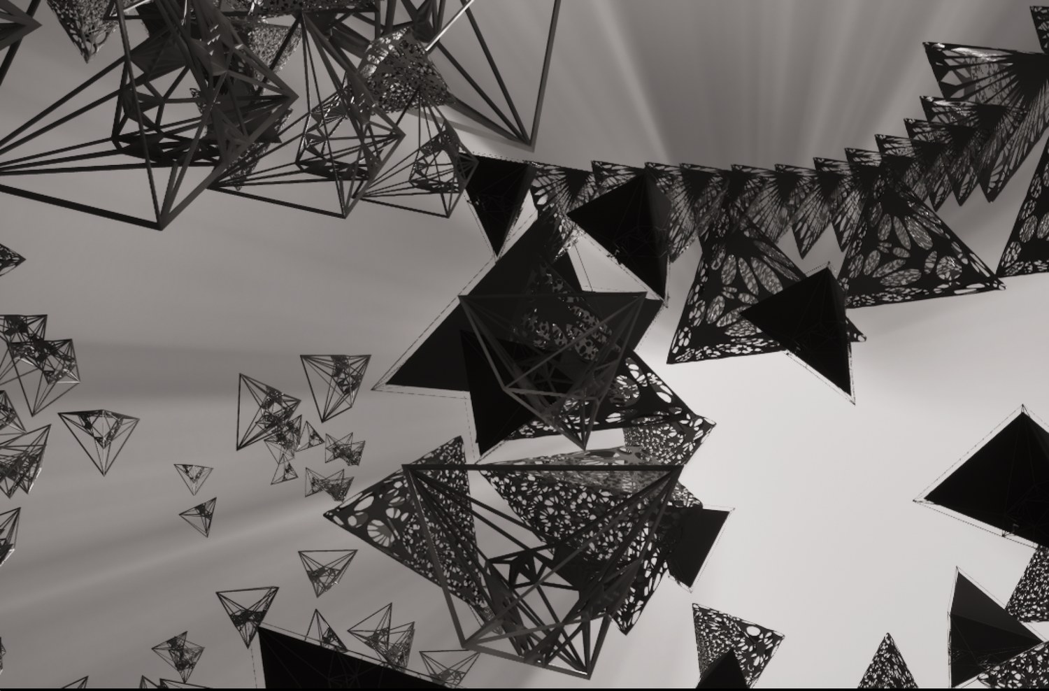 Triangle Structure Spatial Field, selected real-time view 16